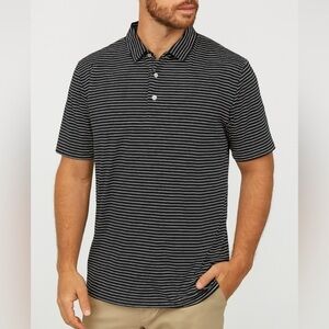 PGA Tour Men’s Striped Polo Shirt